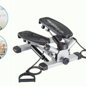 ستيبر حركة بيضاوية مع حبال تمارين