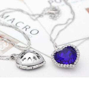 قلادة Neoglory Titanic Ocean Heart