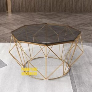 طاولة معدن وسطية