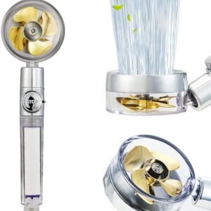 دش مع مروحة وفلتر shower with fan and filter