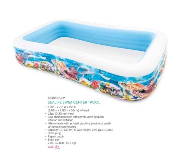 بركة سباحة 3.05m*1.83m*56cm Intex