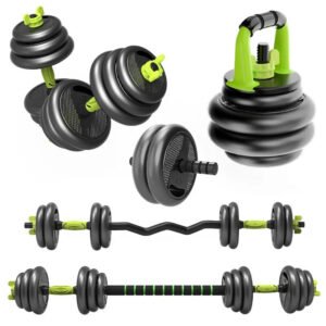 Adjustable Rubber Dumbbell