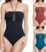 مايوه Cut Out One Piece Swimsuit