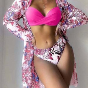 مايوه سباحه swimming wear 3 pcs bikini
