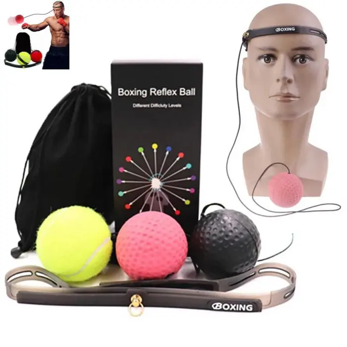 طقم تارجت راس Boxing reflex ball