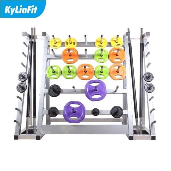حمالة بار واوزان Weight Lifting Barbell Plate Rack