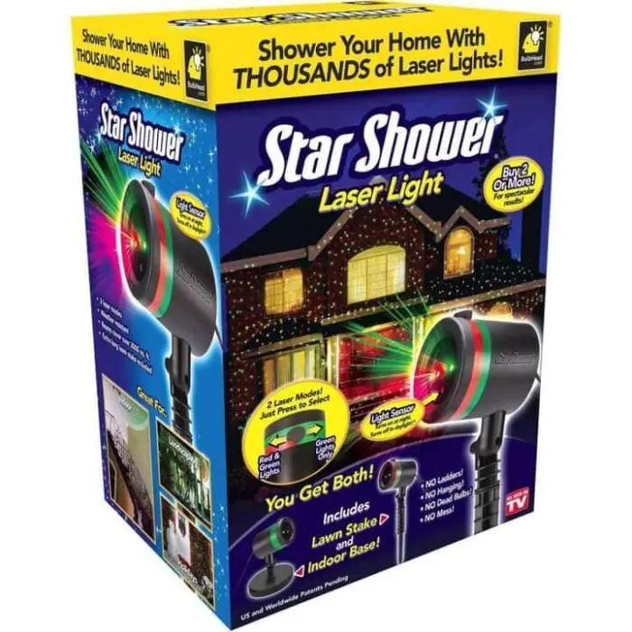 اضاءة ليزر Star shower laser light