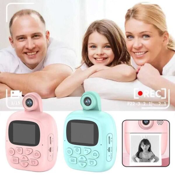كاميرا صغيرة مع طابعة kids mini instant printing camera