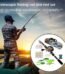 صنارة صيد Telescopic Fishing Reel and Rod Set
