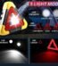 مثلث تحذير للسلامه Portable Triangle Warning Led