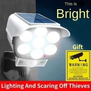 انارة مع حساس حركة Outdoor Motion Sensor Solar Lights
