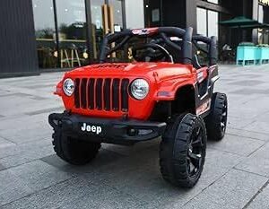 Kids car charging jeep