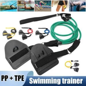 Swimming trainer resistance ropes