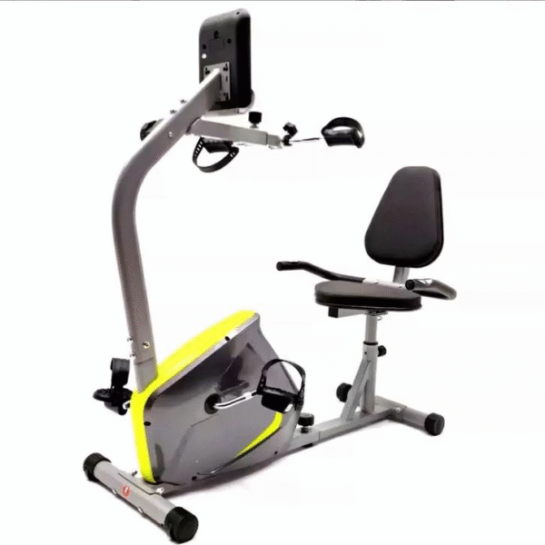 Floor bike with hand pedals