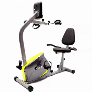 Floor bike with hand pedals