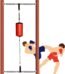 كيس ملاكمة باب Door Frame Punching Bag