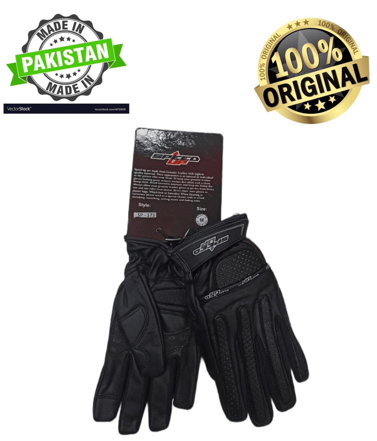 Pakistani Leather Gloves for Iron Exercises