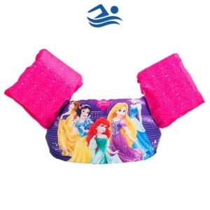 Jacket with swimming rings