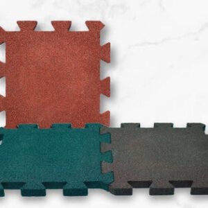 2.5cm rubber flooring installation