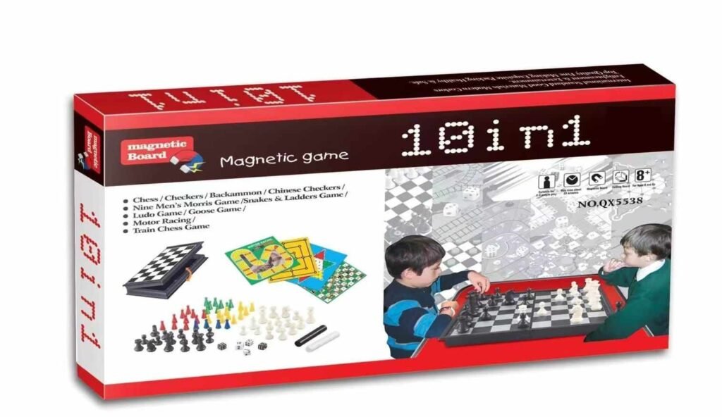 لعبة Magnetic Board Game For Kids 10-in-1