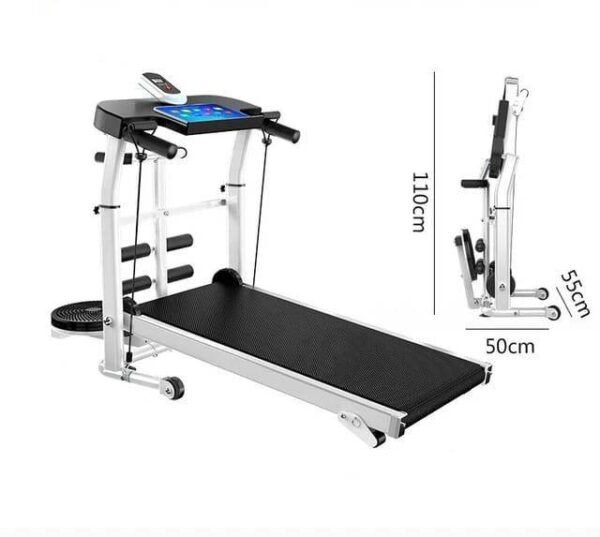 Manual treadmill without electricity