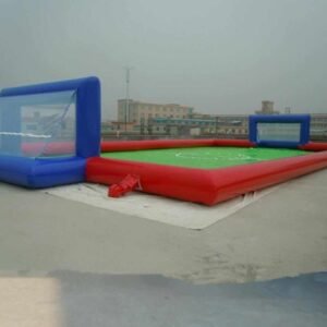 Inflatable soccer field