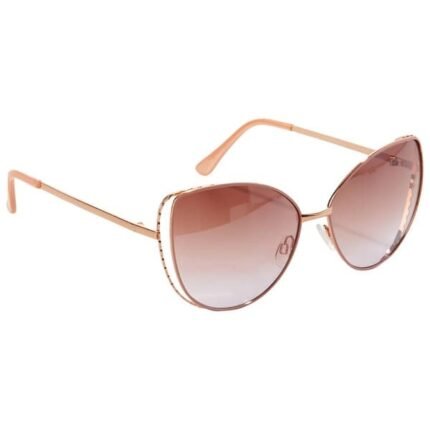 نظارة شمسية نسائية Womens Tahari Metal Open Vent Cat Eye Sunglasses