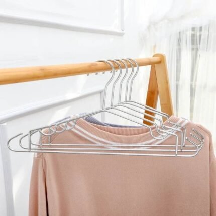 Stainless steel clothes hanger