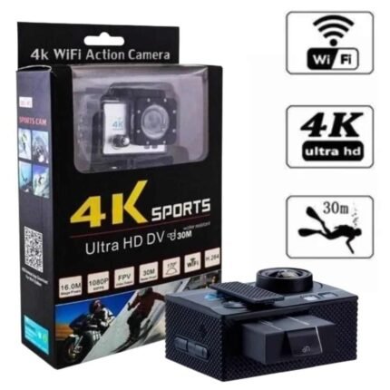 Action sports camera 4k WIFI dual lens