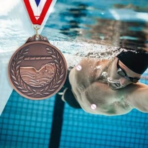 Bronze swimming medal