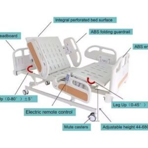 Electric medical bed with mattress 90*200 cm