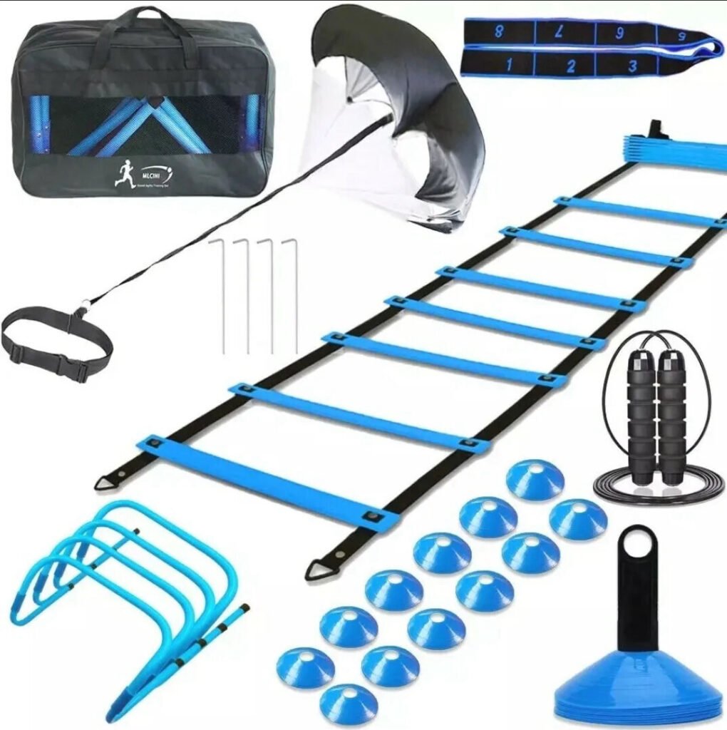 Complete training equipment set