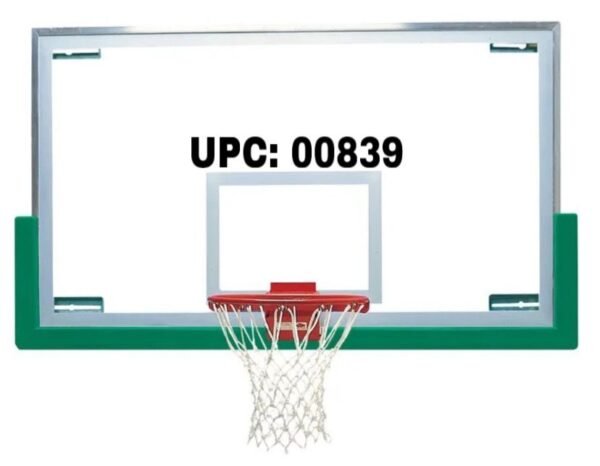 Legal Glass Basket Board