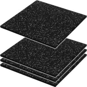 Foam flooring with rubber surface, 1*1 meter, 2 cm thick