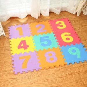 أرضية فوم اطفال ارقام 30*30 سم سماكة 0.8 سم