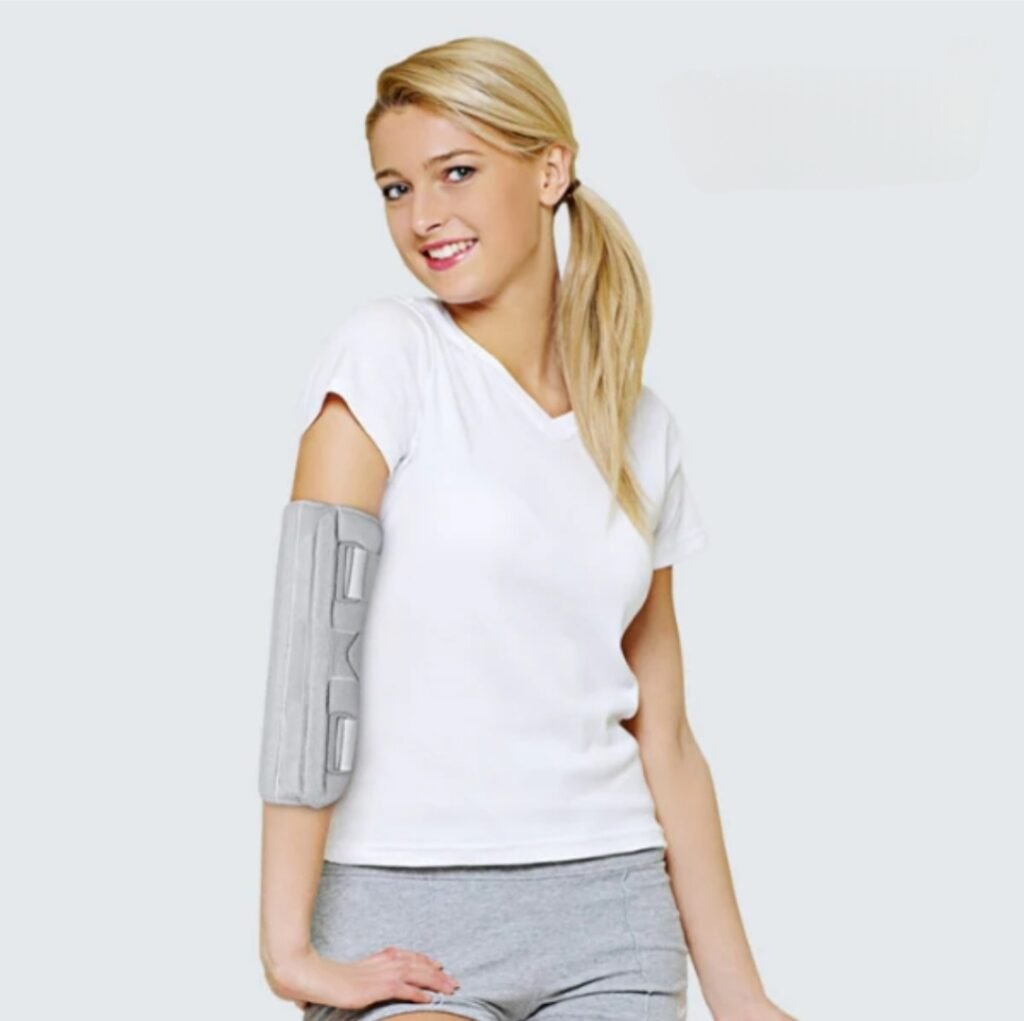 Elbow joint stabilization brace