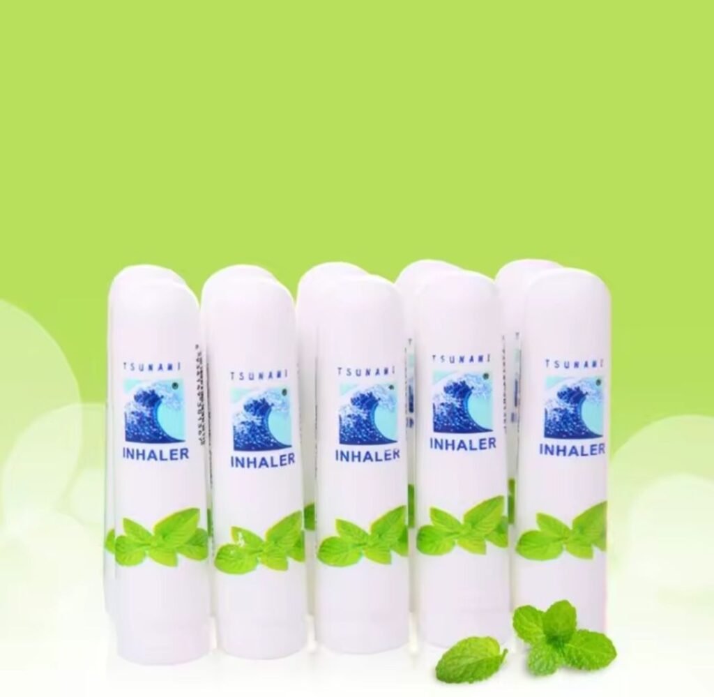 Nasal spray for smells, dizziness, and asthma attacks