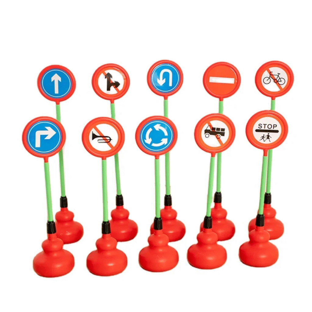 Educational Traffic Signs for Kids 20 Pieces
