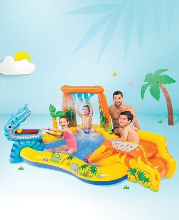 Inflatable Dinosaur Water Play Tub