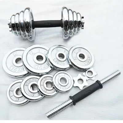دامبلز ستانلس Stainless steel variable dumbbells - Image 1