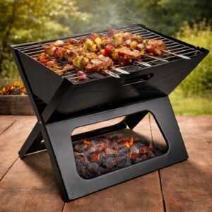 منقل شواء محمول قابل للطي