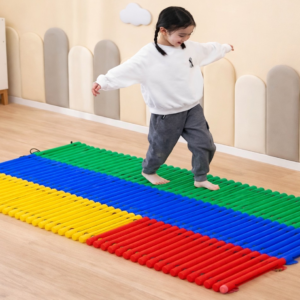 Colorful sensory balance mat