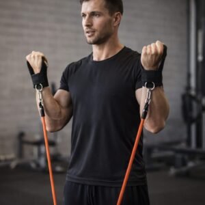 Wrist Straps with Resistance Bands