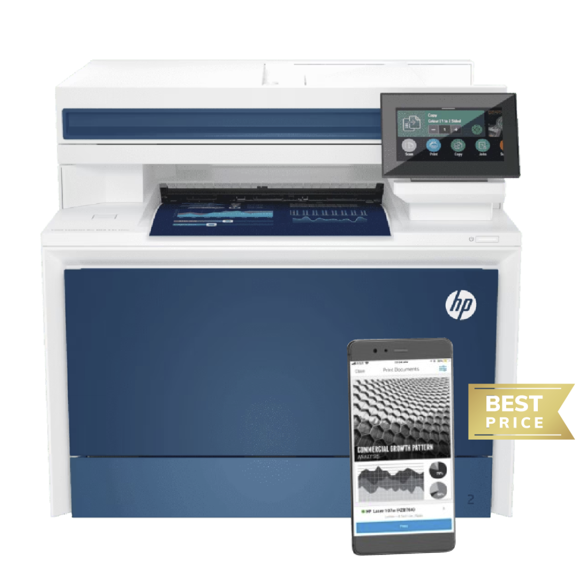 طابعة HP Color LaserJet Pro MFP 4303DW متعددة الوظائف، سرعة طباعة تصل إلى 35/33 صفحة في الدقيقة، طباعة بالأبيض والأسود والألوان، تدعم USB، إيثرنت، واي فاي، طباعة على الوجهين، طباعة ملونة على ورق A4 لاسلكيًا وعلى الوجهين، طابعة 4 في 1 (طباعة، نسخ، مسح ضوئي) - أسود طابعة HP Color LaserJet Pro MFP 4303DW متعددة الوظائف، سرعة طباعة تصل إلى 35/33 صفحة في الدقيقة، طباعة بالأبيض والأسود والألوان، تدعم USB، إيثرنت، واي فاي، طباعة على الوجهين، طباعة ملونة على ورق A4 لاسلكيًا وعلى الوجهين، طابعة 4 في 1 (طباعة، نسخ، مسح ضوئي) - أسود - الصورة 1
