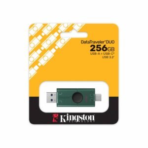 Kingston DataTraveler® Duo G2 USB Flash Drive - 256 GB - 2 in 1 USB 3.2 Gen 1 Flash Drive USB-A + USB-C - dual USB-A/C moving cap design