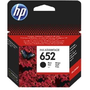 خرطوشة حبر HP رقم 652 أسود