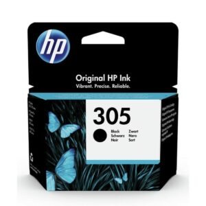 HP Ink Cartridge 305 Black work with: HP DeskJet 2300, 2700, 2730, 2810e, 2820e, 2825e, 2827e, 2842e, 4100, 4134, 4220, 4227e