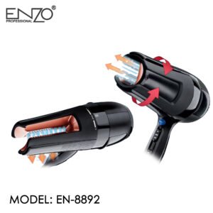 مجفف ومصفف الشعر الدوار 360 درجة من  ENZO Professional