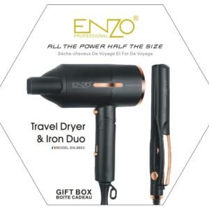 بكج السفر المتكامل للعناية بالشعر من Enzo Professional