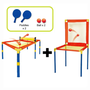 2-in-1 Table Tennis and Bounce Game for Kids 79*117*61 cm